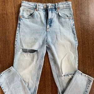 Zara blue jeans